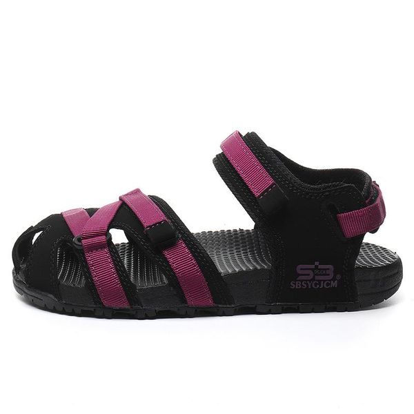 

2021 summer new hand-woven toe cap sandals women rubber outsole sandals women, Black
