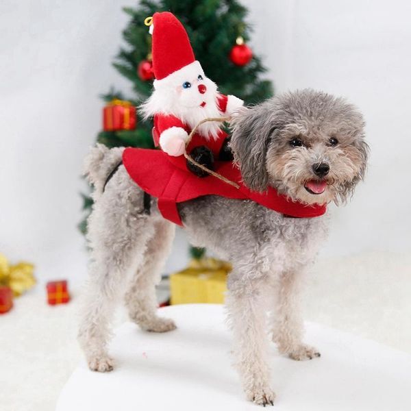 

dog apparel christmas dress up supplies pet cat clothes funny fun cute makeover1