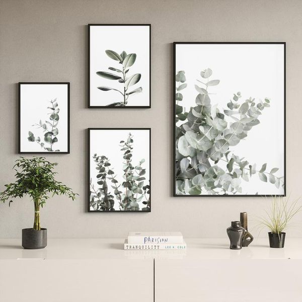 

eucalyptus posters botanical canvas painting farmhouse wall decor minimalist art pictures bedroom decoration scandinavian decor