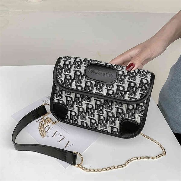 

factory store shop spring and summer 2022 new chain bag women's fashion net red letter messenger fashion shoulder bag