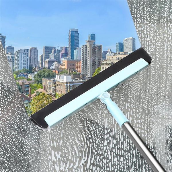 

1pc floor cleaning scraper glass wiper window squeegee versatile cleaner for home office l bathroom toliet1