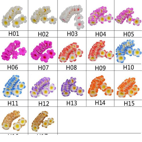 

10pcs 5 sizes pe foam plumeria diy artificial wreath frangipani egg flower heads for wedding decor hawaiian party jllwbg