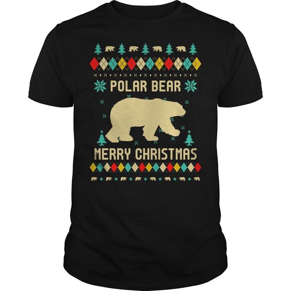 

men polar bear christmas sweater vintage retro cool printed hoodie designers t shirts sweatshirt