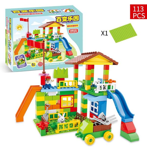 

building blocks compatible major brands duploe constructor accessories enlighten bricks toys for kids building blocks bbydue