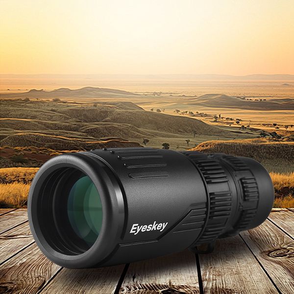 

eyeskey zoom 8-24x42 compact and portable monocular waterproof bak4 prism telescope monoculars for camping hungting