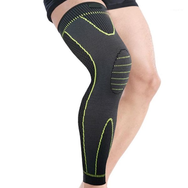 

elbow & knee pads knitted protectors gym sports fitness yoga running brace basketball1, Black;gray