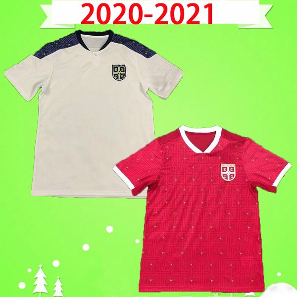 

2020 2021 serbia national football team soccer jersey home away 20 21 ivanovic a.mitrovic maillots de football man football shirt, Black;yellow