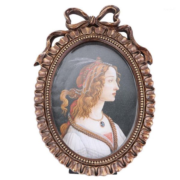 

1pc p frame vintage durable backdrop decor hanging p frame picture holder for home1