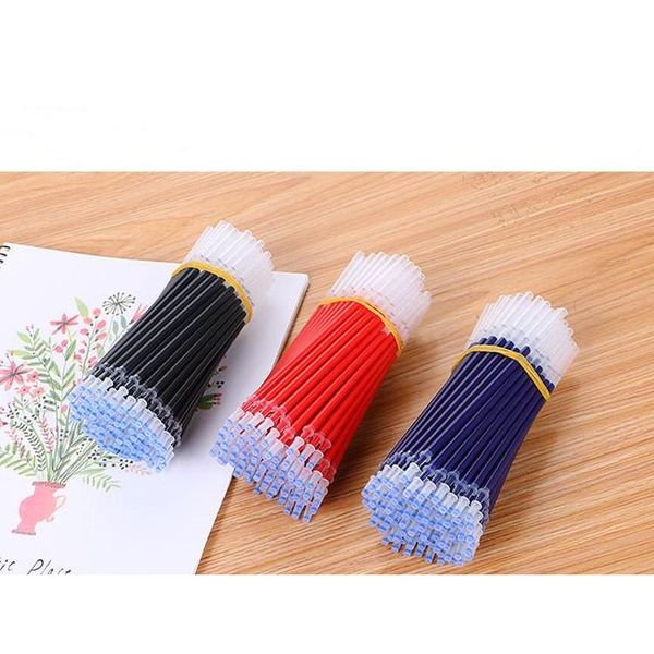 

bold inner diameter 0.5mm bullet refills gel pen refills black red blue needle refill for ball pen factory direct sale