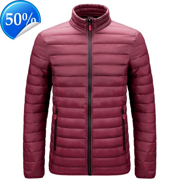 

men's winter warm outdoor down jacket fashion hlzbaabab, Black