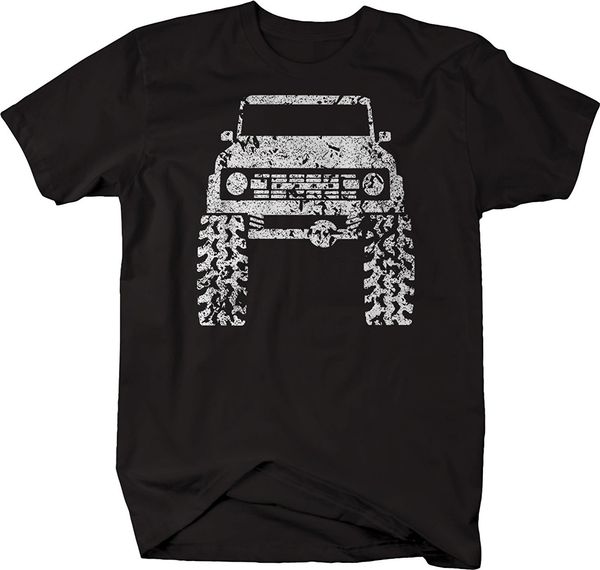 

summer cool men tee shirt 1960's 70's car bronco lifted mud tires truck tshirt funny t-shirt sport hooded sweatshirt hoodie