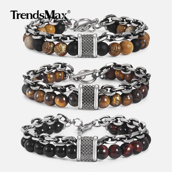 

каменные мужчины натуральные для мужчин dbm51 браслет тигра с бисером trendmax женский глаз браслеты цепи браслет ювелирные изделия из нержа, Golden;silver