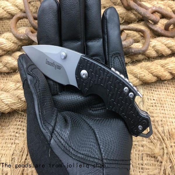 

kershaw folding steel tactical 3800 knife,440 blade folder knives,mini outdoor pocket knife , gift survival knives tools qynf tbbqa