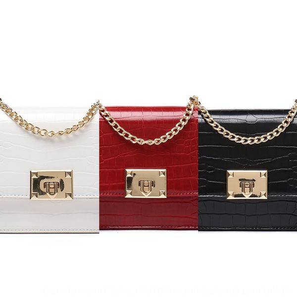 

girl shoulder small square bagsummer 2020 new fashion net red versatile small square bag solid chain single shoulder messenger bag 3ukuf 3u