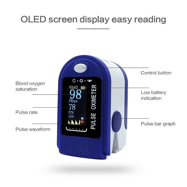 

finger blood spo2 pulse oximeter fingertip pulse oximeter