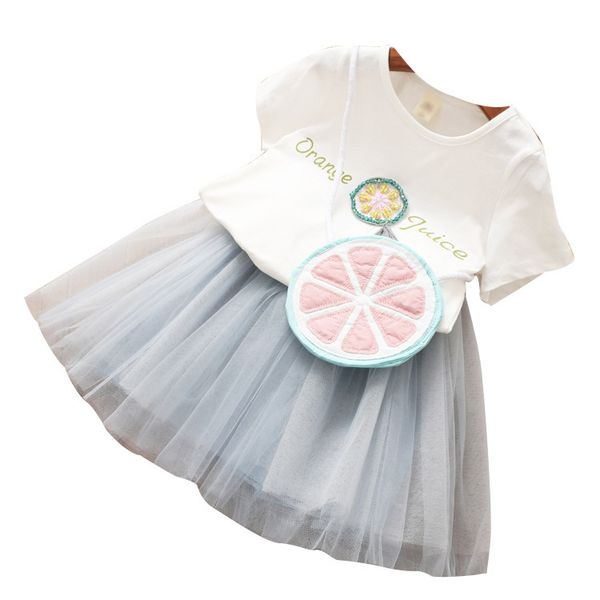 

6137 send bag 2-8 years old girl half-length skirt suit embroidered bead short-sleeved t-shirt female baby, Black