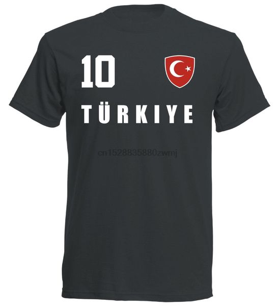 

2019 summer style turkey turkiye 2019 t-shirt black jersey footballer no. all 10 funny tee shirt sport hooded sweatshirt hoodie