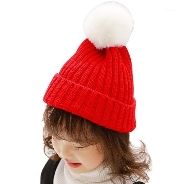 

caps & hats baby boy girl hat winter cap for 3-24 months infant toddler knitted crochet cotton beanie fashion solid color1, Yellow