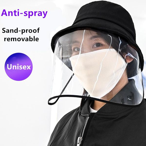 

2020 новые шляпы мужчины женщины защита от пыли bucket hat женский открытый путешествие солнцезащитная рыболова шляпы и солнце caps qylbjs y, Black;white