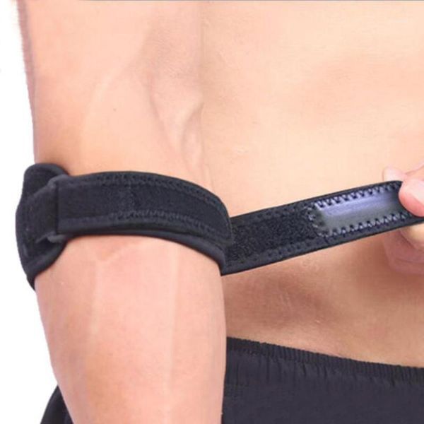 

elbow & knee pads adjustable outdoor sports protector sponge elastic brace sleeve basketball breathable sweat lateral pain protection1, Black;gray