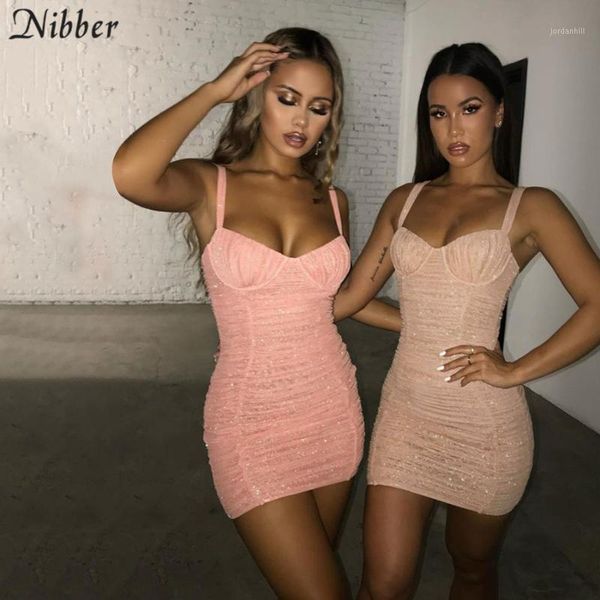 

nibber solid color off shoulder shining bodycon mini dresses women club party christmas night simple pink hip dresses mujer1, Black;gray