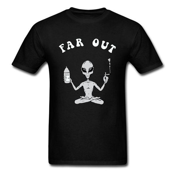 

round neck 100% cotton men's ufo alien far out comic creature male summer fall tees hoodie designers t shirts sweatshirt