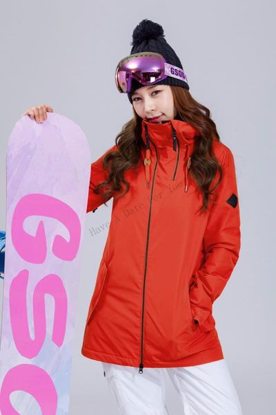 

skiing jackets 2021 gsou snow women ski jacket super warm clothing outdoor sport wear snowboard thermal riding coat winter