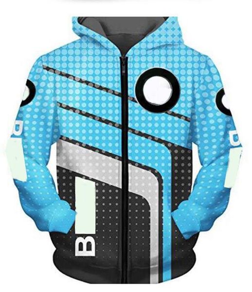 motocross championship fleece hoodie fan street speed rider zipper cardigan warm sweater forest road field pullover sweater same style custo