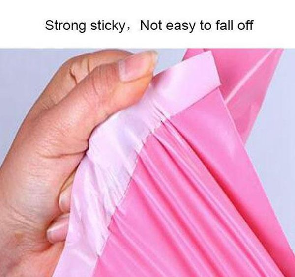 

28x42cm pink waterproof express bags disposable courier bags for delivery mail bags envelop jllhqc yummy_shop