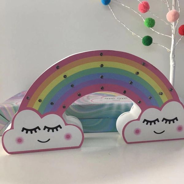 

quality party/room table led rainbow light High for christmas decoration