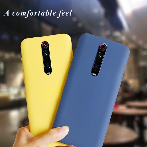 

for case xiaomi mi 9t pro cover cute tpu solid candy color sile case xiomi mi9t mi 9t mi jllobp