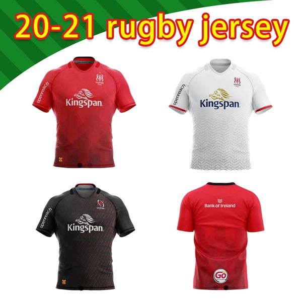 

2021 ulster home and away rugby jerseys kukri shirt ulster national team league jersey shirts s-5xl, Black;yellow
