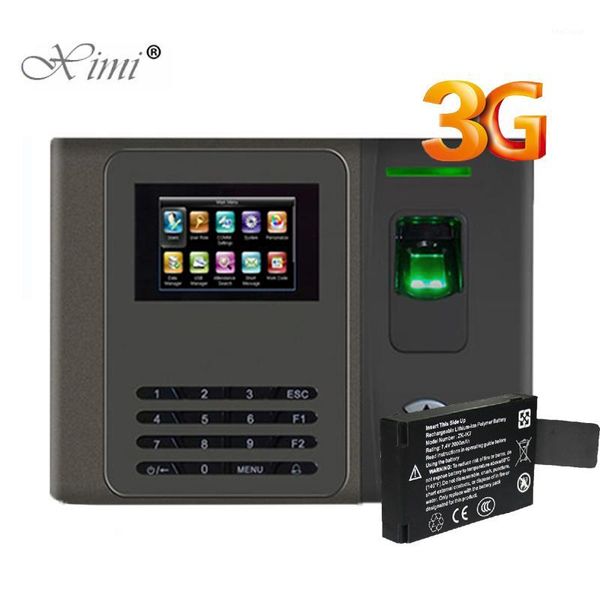 

fingerprint access control xm210 biometric system with 3g tcp/ip webserver time attendance backup battery1