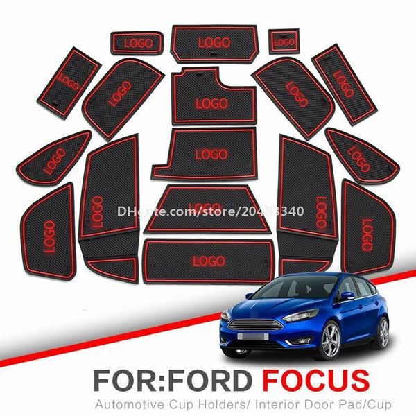 

автомобильные ворота slot pad вода coaster интерьер нескользящие коврики для ford focus 3,5 mk3 st