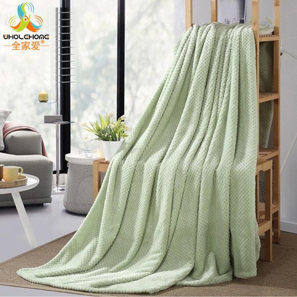 

throws flannel blanket home textile solid air sofa bedding winter warm soft bedsheet for beds home decoration 1pcs/lot