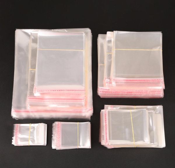 

сумки с утеплением пластиковых подарков самоклеящийся opp cellophane seal steal storage poly bags чистая упаковка jllqz homecart