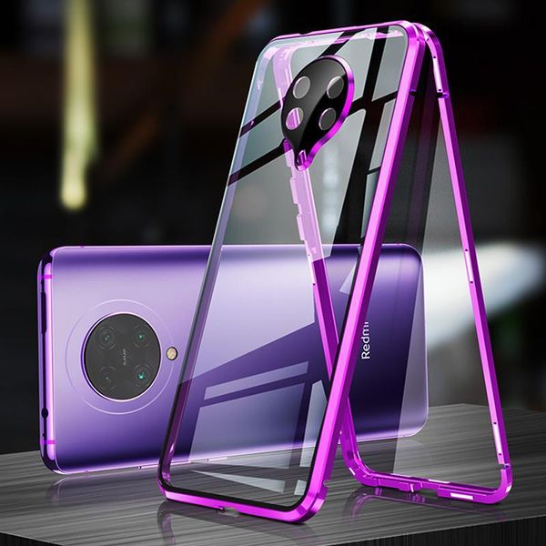 

magnetic case for xiaomi pocophone f2 pro case dual side tempered glass cover for poco f2 pro phone case 360 full h bbyrdu