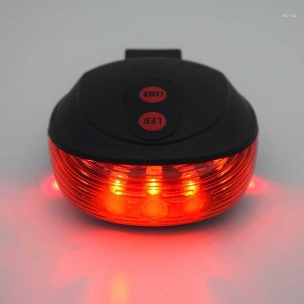

bike lights wasafire 5led 2laser cycling bicycle light 7 flash mode safety rear lamp waterproof laser tail warning flashing 5 led1