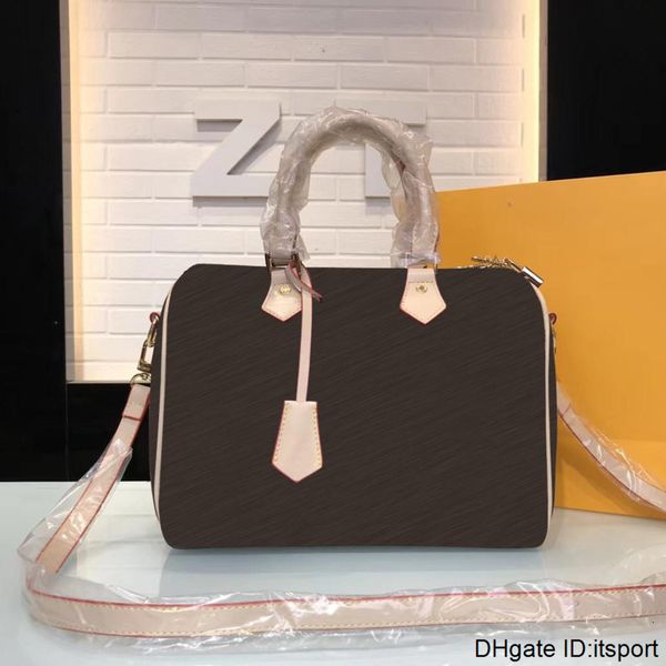 

fashion leather handbag shoulder bag 30 cm large capacity travel outdoor lightweight ladies messenger purse
