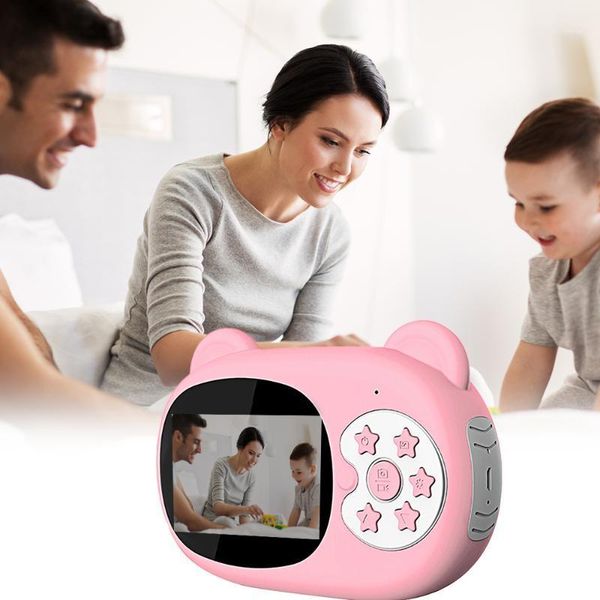 

digital cameras children kids camera mini educational toys for baby gifts birthday gift 720p projection video1