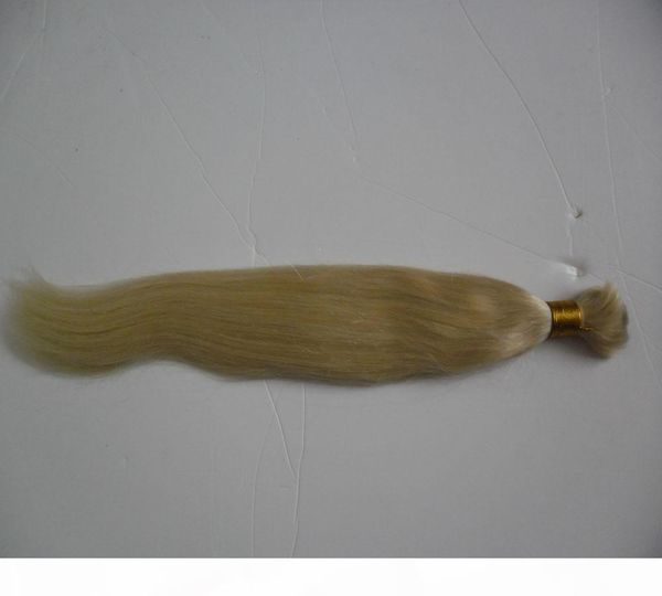 

straight human bundles brazilian blonde hair 1 bundles braiding hair extenions braids hair, Black