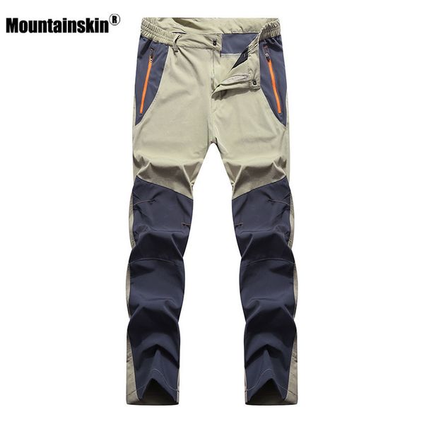 

high speed elastic dry pants for mountain skin men, breathing pants, outdoor sports, camping ski pants, mountain climbing pants, Gray;blue
