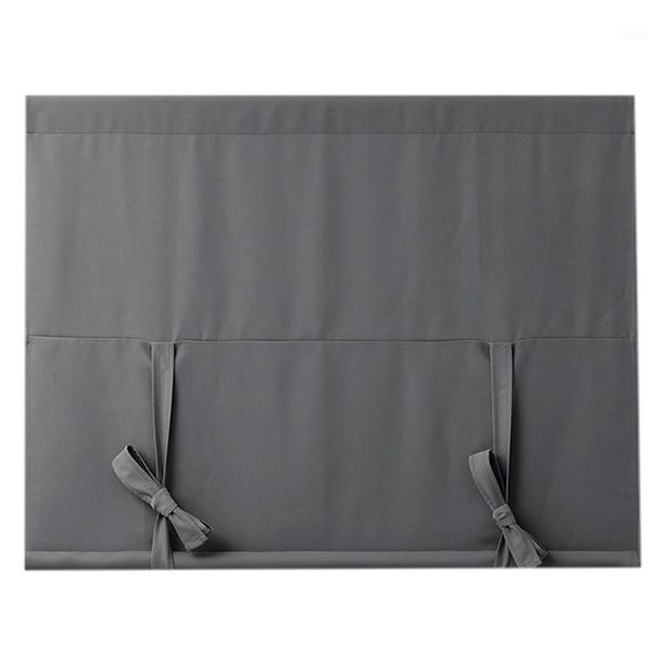 

insulated blackout curtains-blinds for small windows, roman curtains, window hanging balloons (one panel, 46 x 63 inch,dark gray1