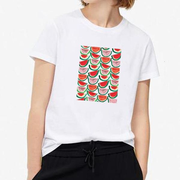 

aesthetics t shirts summer short sleeve casual white tshirts plus size fashion new streetwear tee women clothes