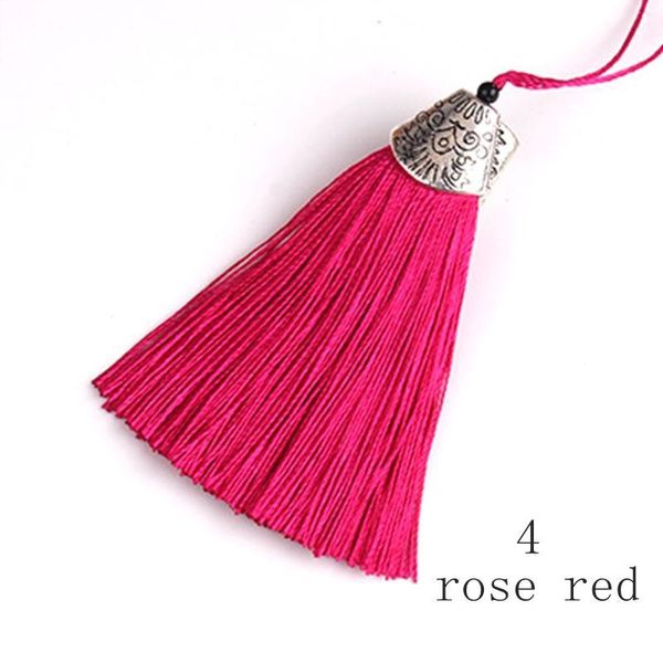 

2pcs lot 8cm fish mouth cap silk tassel fringe sewing bang tassel trim key tassels for diy embellish curtain accessories parts h jllqjd