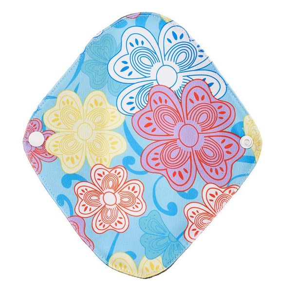 

creative bamboo charcoal fiber sanitary pad button washable care pad aunt towel mother and baby products 20 * 18cm12