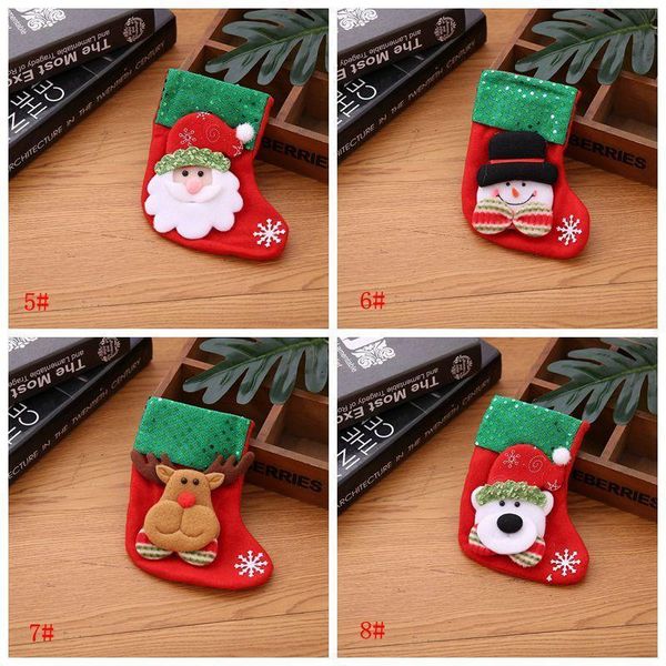 

gift tree designs bags christmas stocking 24 candy ornament santa claus xmas cutlery bag home party decoration sock dbc4