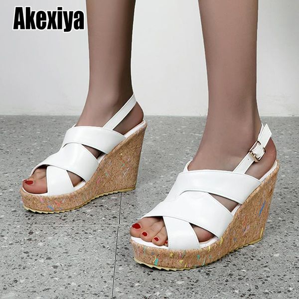 

women's sandals ladies comfortable ankle hollow open toe sandals soft sole shoes fashion large size o329, Black