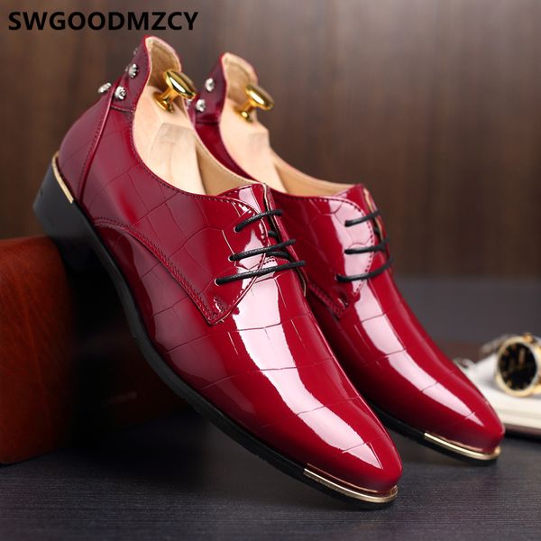 

oxford wedding shoes men office patent leather party shoes men black gents scarpe uomo eleganti sapato social masculino