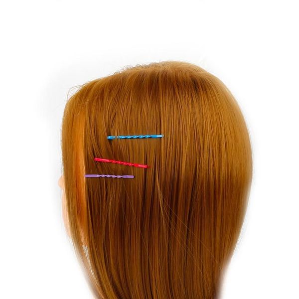 

25~50pcs/set multicolor hairpins for women hair clip lady colorful hairgrip barrette hairclip hair clips acc qylrle, Black;brown